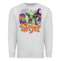 Dove Grey boo heifer Premium Sweatshirt - Zillion Design Studio