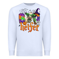 White boo heifer Premium Sweatshirt - Zillion Design Studio
