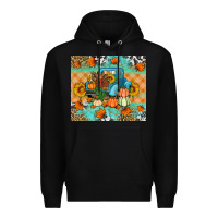 Thanksgiving Truck With Turkey Premium Hoodie | Teevron