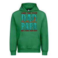 Emerald i have two titles dad and papa and i rock them both Urban Hoodie - Artiststas