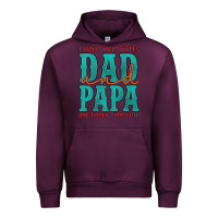 Mauve Wine i have two titles dad and papa and i rock them both Urban Hoodie - Artiststas