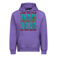 Tulip i have two titles dad and papa and i rock them both Urban Hoodie - Artiststas