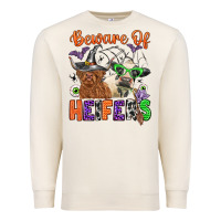 Sandshell beware of heifers Premium Sweatshirt - Zillion Design Studio