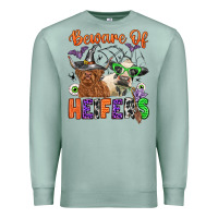 Seafoam beware of heifers Premium Sweatshirt - Zillion Design Studio