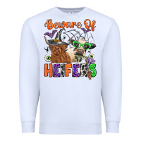 White beware of heifers Premium Sweatshirt - Zillion Design Studio