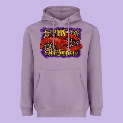 Heavyweight Hoodie Mardi Gras Tis The Season Lobster