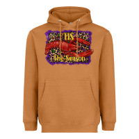 Meerkat Mardi Gras Tis The Season Lobster Heavyweight Hoodie - RanaPortraitStore