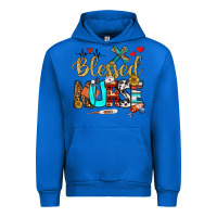 Cobalt blessed nurse Urban Hoodie - BundleAndBundleShop