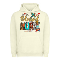 Pigment Pistachio blessed nurse Urban Hoodie - BundleAndBundleShop