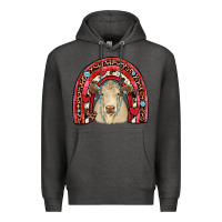 Charcoal Heather valentines charolais  rainbow Premium Hoodie - JahusDesignShop