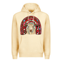 Pina Colada valentines charolais  rainbow Premium Hoodie - JahusDesignShop