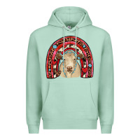 Seafoam valentines charolais  rainbow Premium Hoodie - JahusDesignShop