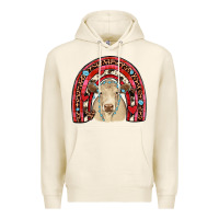 Tofu valentines charolais  rainbow Premium Hoodie - JahusDesignShop