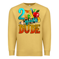 Antique Gold 2nd grade dude Premium Sweatshirt - texasbilliewilder