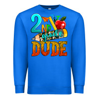 True Royal 2nd grade dude Premium Sweatshirt - texasbilliewilder