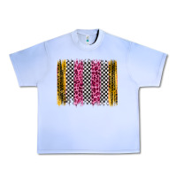 Grape Ice race leopard brush stroke Urban Heavy Tee - Artiststas