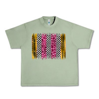 Oil Green race leopard brush stroke Urban Heavy Tee - Artiststas