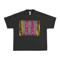 Pigment Black race leopard brush stroke Urban Heavy Tee - Artiststas