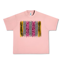Salmon race leopard brush stroke Urban Heavy Tee - Artiststas