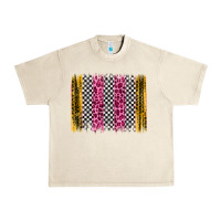 Sandshell race leopard brush stroke Urban Heavy Tee - Artiststas