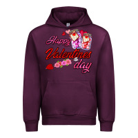 Mauve Wine happy valentines day Urban Hoodie - AdoDesignShop