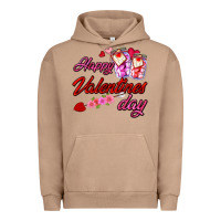 Pigment Burro happy valentines day Urban Hoodie - AdoDesignShop