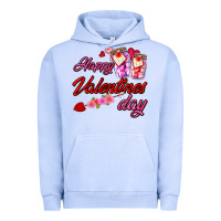 Pigment Grape Ice happy valentines day Urban Hoodie - AdoDesignShop