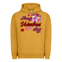 Pigment Peanut Butter happy valentines day Urban Hoodie - AdoDesignShop