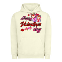 Pigment Pistachio happy valentines day Urban Hoodie - AdoDesignShop