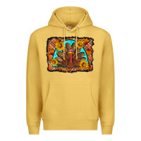 Antique Gold Thanksgiving Turkey Premium Hoodie - Artiststas
