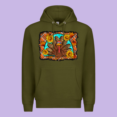 Thanksgiving Turkey Premium Hoodie Designed By Artiststas