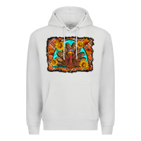 Dove Grey Thanksgiving Turkey Premium Hoodie - Artiststas