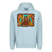 Blue Mist Thanksgiving Turkey Premium Hoodie - Artiststas