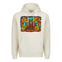 Oatmeal Heather Thanksgiving Turkey Premium Hoodie - Artiststas