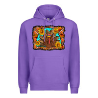 Purple Thanksgiving Turkey Premium Hoodie - Artiststas