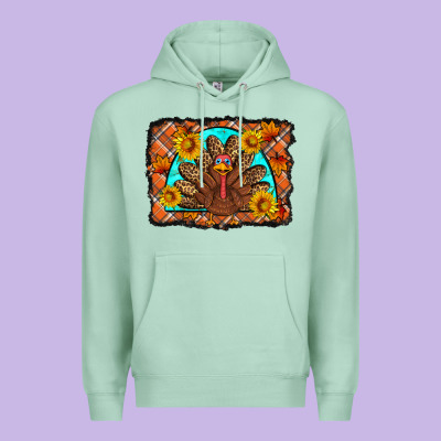Thanksgiving Turkey Premium Hoodie Designed By Artiststas