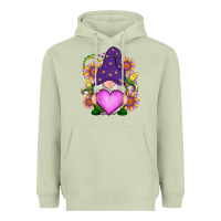 Matcha Mardi Gras gnome Heavyweight Hoodie - RanaPortraitStore