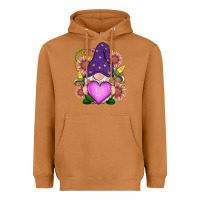 Meerkat Mardi Gras gnome Heavyweight Hoodie - RanaPortraitStore