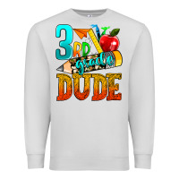 Dove Grey 3rd grade dude Premium Sweatshirt - texasbilliewilder