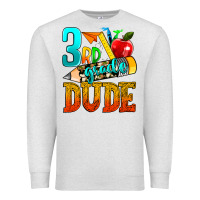 Oatmeal Heather 3rd grade dude Premium Sweatshirt - texasbilliewilder