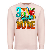 Pale Pink 3rd grade dude Premium Sweatshirt - texasbilliewilder