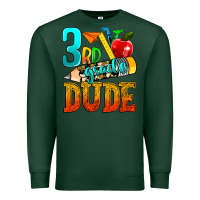 Sports Green 3rd grade dude Premium Sweatshirt - texasbilliewilder