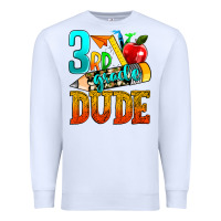 White 3rd grade dude Premium Sweatshirt - texasbilliewilder