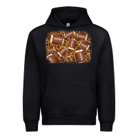 Black american football background Urban Hoodie - JahusDesignShop