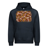 Navy american football background Urban Hoodie - JahusDesignShop