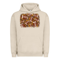 Pigment French Oak american football background Urban Hoodie - JahusDesignShop