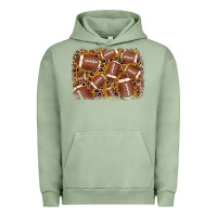 Pigment Oil Green american football background Urban Hoodie - JahusDesignShop