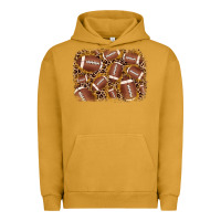 Pigment Peanut Butter american football background Urban Hoodie - JahusDesignShop