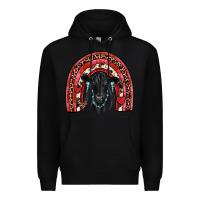 Black valentines black angus  rainbow Premium Hoodie - JahusDesignShop