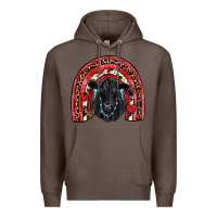 Coffee valentines black angus  rainbow Premium Hoodie - JahusDesignShop